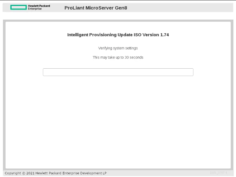 Processus d'installation d'Intelligent Provisioning
