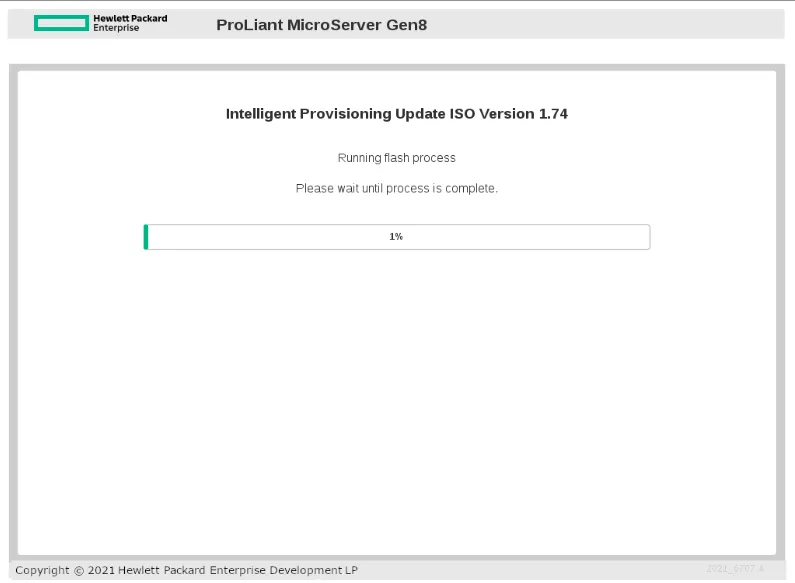 Lancement du CD Intelligent Provisioning