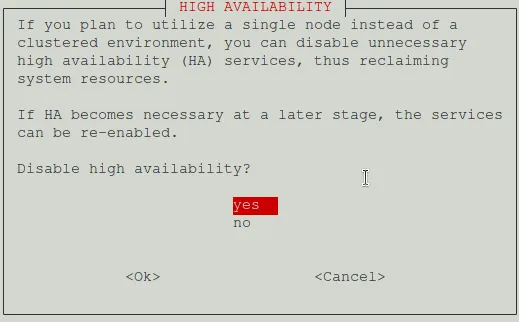 Script post-install Proxmox désactivation haute disponibilité