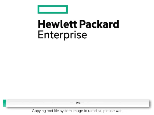Chargement du Service Pack Proliant Gen 8.1 en RAM disque