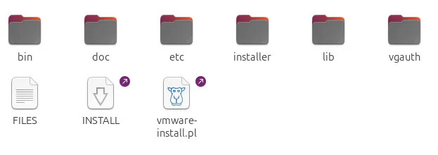 Dossier de VMware Tools