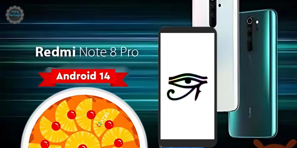 Redmi Note 8 Pro (begonia) - Installer la ROM crDroid (Android 14) avec TWRP (BRP).